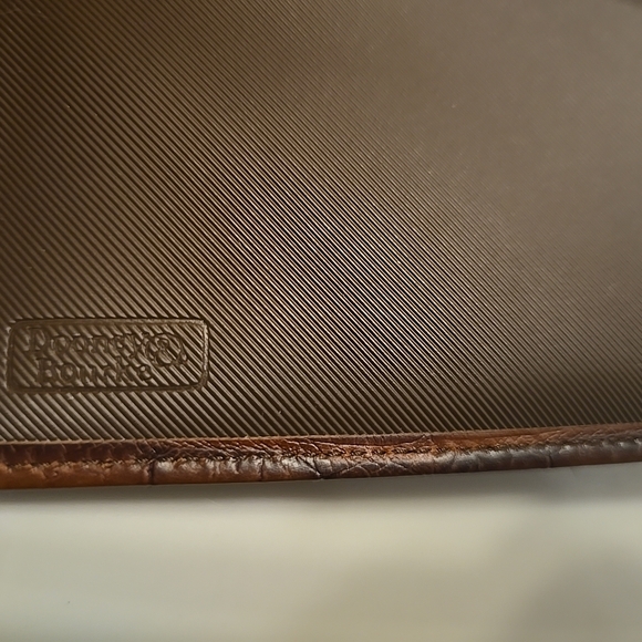 Dooney & Bourke Brown Crocodile Embossed Wallet - Picture 16 of 16